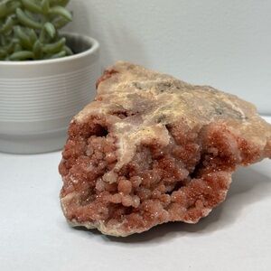 Natural Pink Amethyst Crystal Cluster